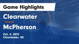 Clearwater  vs McPherson  Game Highlights - Oct. 4, 2022