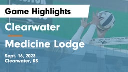 Clearwater  vs Medicine Lodge  Game Highlights - Sept. 16, 2023