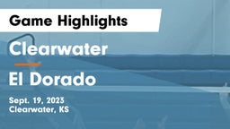 Clearwater  vs El Dorado  Game Highlights - Sept. 19, 2023