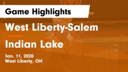 West Liberty-Salem  vs Indian Lake  Game Highlights - Jan. 11, 2020