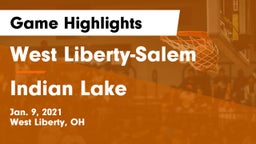 West Liberty-Salem  vs Indian Lake  Game Highlights - Jan. 9, 2021