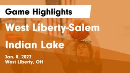 West Liberty-Salem  vs Indian Lake  Game Highlights - Jan. 8, 2022