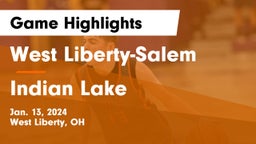 West Liberty-Salem  vs Indian Lake  Game Highlights - Jan. 13, 2024