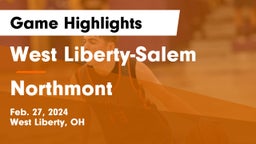 West Liberty-Salem  vs Northmont  Game Highlights - Feb. 27, 2024