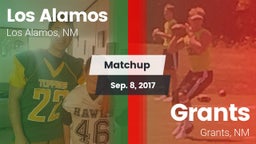 Matchup: Los Alamos High vs. Grants  2017