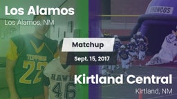Matchup: Los Alamos High vs. Kirtland Central  2017