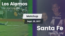 Matchup: Los Alamos High vs. Santa Fe  2017