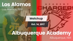 Matchup: Los Alamos High vs. Albuquerque Academy  2017