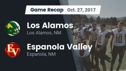 Recap: Los Alamos  vs. Espanola Valley  2017