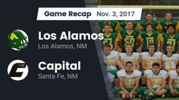 Recap: Los Alamos  vs. Capital  2017