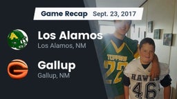 Recap: Los Alamos  vs. Gallup  2017