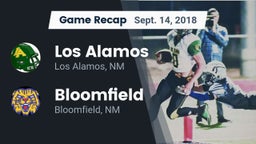 Recap: Los Alamos  vs. Bloomfield  2018