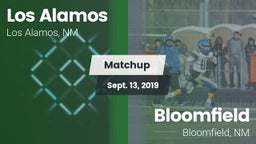 Matchup: Los Alamos High vs. Bloomfield  2019