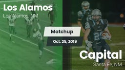 Matchup: Los Alamos High vs. Capital  2019