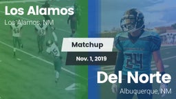 Matchup: Los Alamos High vs. Del Norte  2019