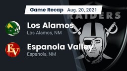 Recap: Los Alamos  vs. Espanola Valley  2021
