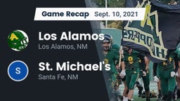 Recap: Los Alamos  vs. St. Michael's  2021