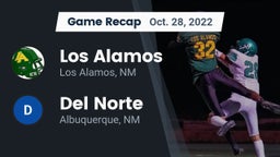 Recap: Los Alamos  vs. Del Norte  2022