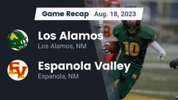 Recap: Los Alamos  vs. Espanola Valley  2023
