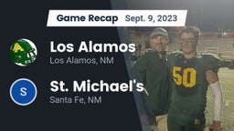 Recap: Los Alamos  vs. St. Michael's  2023