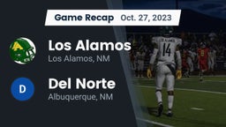 Recap: Los Alamos  vs. Del Norte  2023