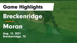 Breckenridge  vs Moran  Game Highlights - Aug. 12, 2021