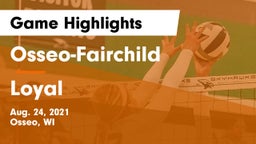 Osseo-Fairchild  vs Loyal  Game Highlights - Aug. 24, 2021