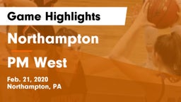 Northampton  vs PM West Game Highlights - Feb. 21, 2020