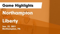 Northampton  vs Liberty  Game Highlights - Jan. 23, 2021