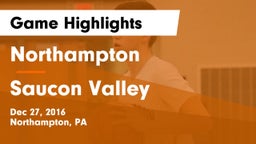 Northampton  vs Saucon Valley  Game Highlights - Dec 27, 2016