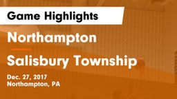 Northampton  vs Salisbury Township  Game Highlights - Dec. 27, 2017