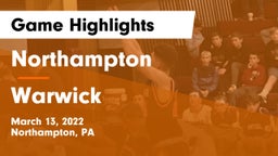 Northampton  vs Warwick  Game Highlights - March 13, 2022