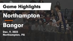 Northampton  vs Bangor  Game Highlights - Dec. 9, 2023