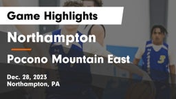 Northampton  vs Pocono Mountain East  Game Highlights - Dec. 28, 2023