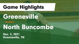 Greeneville  vs North Buncombe  Game Highlights - Dec. 3, 2021
