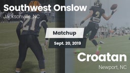 Matchup: Southwest Onslow Hig vs. Croatan  2019