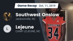 Recap: Southwest Onslow  vs. Lejeune  2019