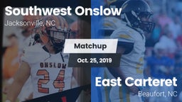 Matchup: Southwest Onslow Hig vs. East Carteret  2019