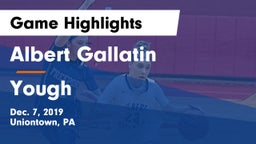 Albert Gallatin vs Yough  Game Highlights - Dec. 7, 2019