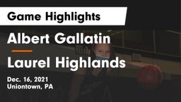 Albert Gallatin vs Laurel Highlands  Game Highlights - Dec. 16, 2021