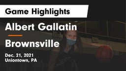 Albert Gallatin vs Brownsville  Game Highlights - Dec. 21, 2021