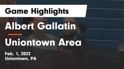 Albert Gallatin vs Uniontown Area  Game Highlights - Feb. 1, 2022