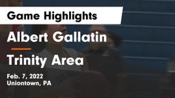 Albert Gallatin vs Trinity Area  Game Highlights - Feb. 7, 2022