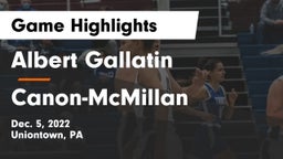 Albert Gallatin vs Canon-McMillan  Game Highlights - Dec. 5, 2022