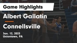 Albert Gallatin vs Connellsville  Game Highlights - Jan. 12, 2023