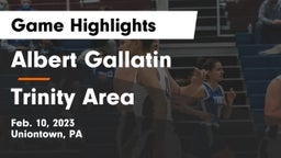 Albert Gallatin vs Trinity Area  Game Highlights - Feb. 10, 2023
