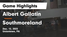 Albert Gallatin vs Southmoreland  Game Highlights - Dec. 12, 2023