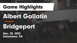 Albert Gallatin vs Bridgeport  Game Highlights - Dec. 28, 2023