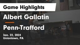 Albert Gallatin vs Penn-Trafford  Game Highlights - Jan. 22, 2024