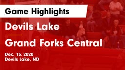 Devils Lake  vs Grand Forks Central  Game Highlights - Dec. 15, 2020